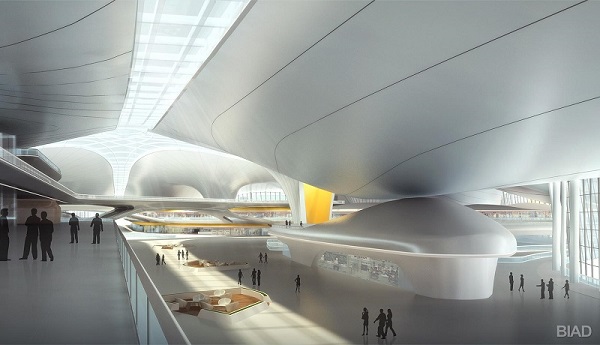 北京大兴机场旅客航站楼及综合换乘中心（指廊）配套橡胶接头案例